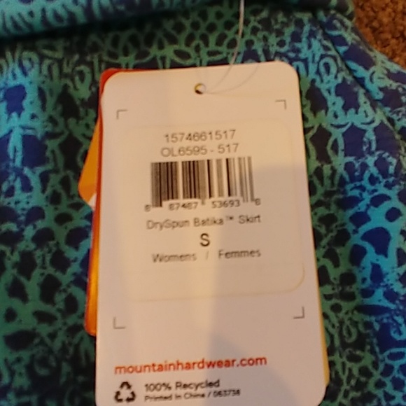 NWT Mountain Hardwear Skirt - Picture 2 of 3